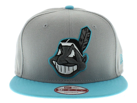 MLB Cleveland Indians Snapback Hat NU06